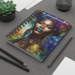 Beautiful Queen Spiral Journal