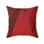Triangle Red Pattern Mockup