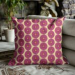 Floral Pattern Throw Pillows