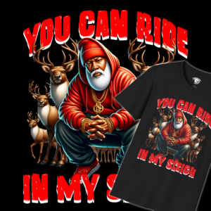 You Can Ride My Sleigh Christmas Unisex T-shirt