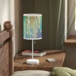 Electric Rain Lamp on a Stand