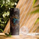 Zodiac Capricorn Tumbler with Straw, 20oz