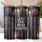 One More Chapter Tumbler with Straw, 20oz